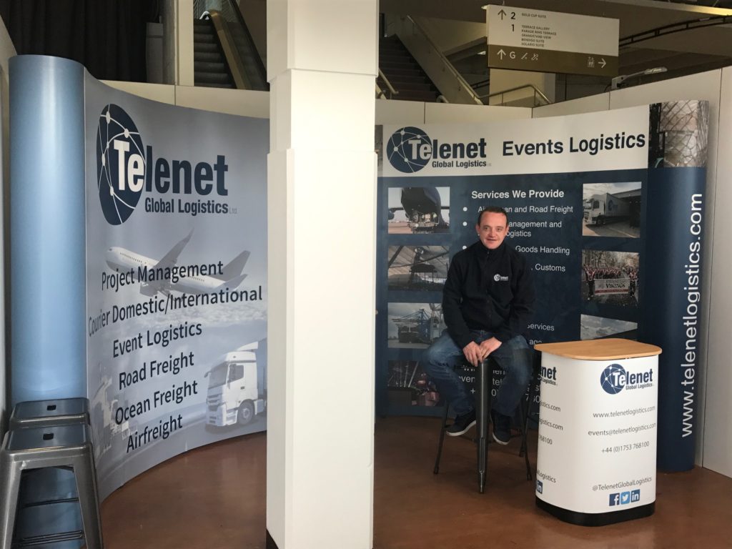 Telenet exhibition stand