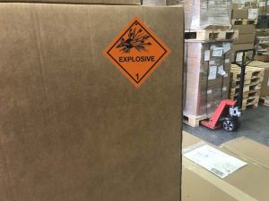 Dangerous goods handling services