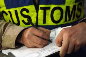Customs declaration system