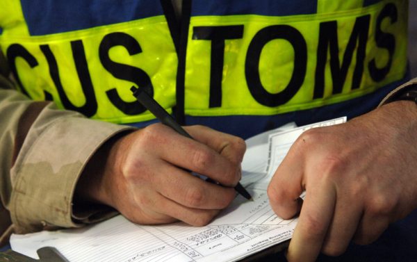 Customs declaration system